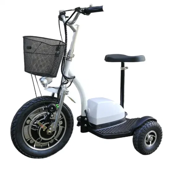 Scooter per mobilità triciclo elettrico a tre ruote per adulti da 500 W